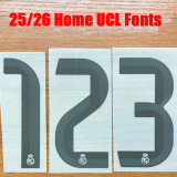 25/26 RMA Home Player Version Soccer Jersey & Black pants