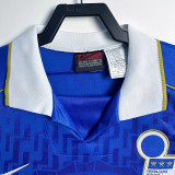 1995 Italy Home Blue Retro Soccer Jersey