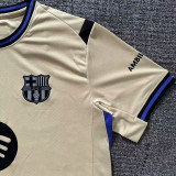 25/26 BAR Away Yellow  Fans Soccer Jersey
