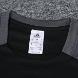 24/25 Man Utd Black Training Short Suit(胸前带广告）