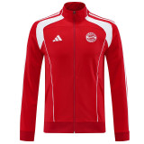 25/26 Bayern Red Jacket Tracksuit