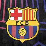 25 /26 BAR Team Logo Special Edition Black Player Version Soccer Jersey