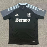 25/26  Aston Villa Away Fans Soccer Jersey