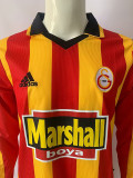 1999/2000 Galatasaray Home Long Sleeve Retro  Soccer Jersey