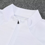 25/26  RMA White  Half Pull Tracksuit (半拉链)