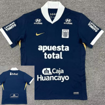 25/26 Alianza Lima Away Fans Soccer Jersey ( Print all sponsors）利马联盟