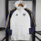 24/25 ARS White & Royal Blue Hooded Windbreaker