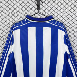 1998/1999 Deportivo Alavés Home Long Sleeve Retro Soccer Jersey