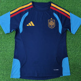 26/27 Spain Royal Blue Player Version Training Shirts球员版