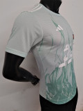 23/24 Algeria White Green  Special Edition  Player Version Soccer Jersey # A16