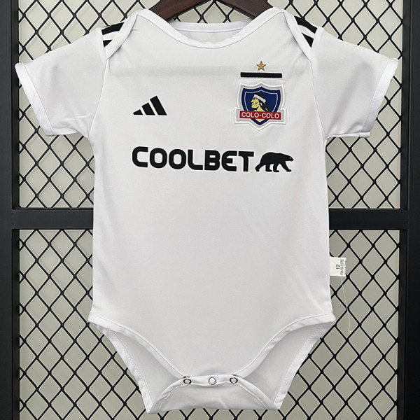 24/25  Colo-Colo Home  Baby Infant Crawl Suit