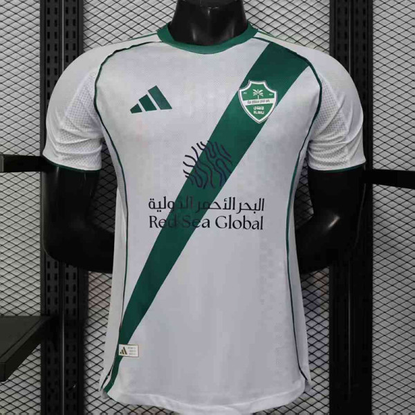 25/26 Al-Ahli Saudi White Player Version Soccer Jersey