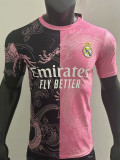 25/26 RMA  Black Pink Dragon  Player Version Training Shirts