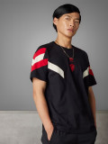 24/25 Man Utd Black Cotton  T-shirt