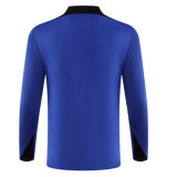 25/26 BAR Blue  Half Pull Tracksuit  (半拉链)