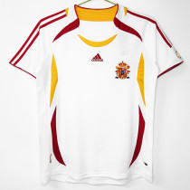 2006 Spain Away Retro Soccer Jersey