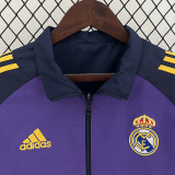 2024 RMA Dark Blue & Purple Double-Sided Embroidery Windbreaker (双面风衣)
