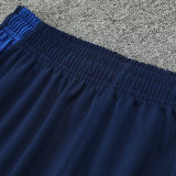 24/25 Al-Nassr Royal Blue Half Pull Kids tracksuit  (童装、半拉链)