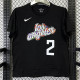 2025 T261 Clippers  LEONARD # 2  Pure Cotton  Black T-shirt
