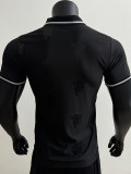25/26 Man Utd  Black Special Edition Player Version Soccer Jersey(翻领）