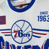 25/26 76ERS White MN Retro Edition Short Shirts