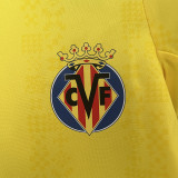 24/25 Villarreal Home  Kids Soccer Jersey