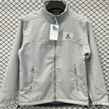 25/26 RK907JD Grey Thickened Assault Stand Collar Windbreaker (立领加厚冲锋衣）