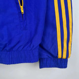 23/24 Man Utd Blue & Green Double Sided Windbreaker (双面风衣)