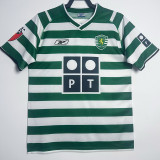 2003/2004 Sporting Lisbon Home Retro Soccer Jersey