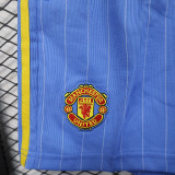 25/26 Man Utd Sky Blue Casual Player Version Shorts Pants