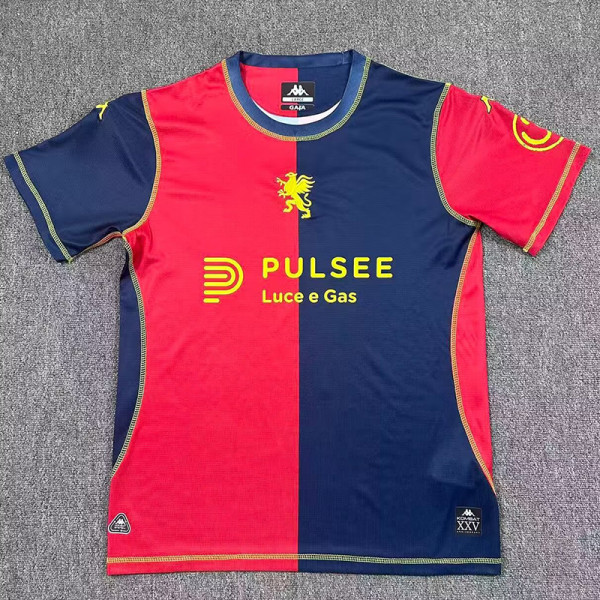 25/26 Genoa Fourth Fans Soccer Jersey