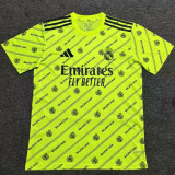 25/26 RMA Team Logo Yellow Fans Soccer Jersey