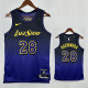 24/25 LAKERS HACHIMURA#28 Royal Blue City Edition Top Quality Hot Pressing NBA Jersey