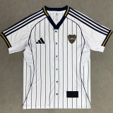 25/26  Boca Juniors White Casusl Edition  Baseball jersey