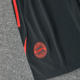 25/26 Bayern Black & Orange Tank top and shorts suit