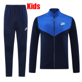 25/26 NJ Royal Blue Kids Jacket Tracksuit#NJ12