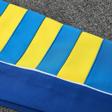 25/26  Boca Juniors Blue Retro Jacket Tracksuit#F06