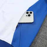 24/25 Italy White &Sky Blue Jacket Tracksuit
