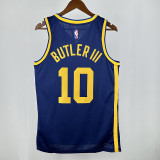 22/23 WARRIORS BUTLER III # 10 Royal Blue Flying Man Top Quality Hot Pressing NBA Jersey