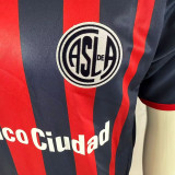 2013/2014 San Lorenzo de Almagro Home Retro Fans Soccer Jersey