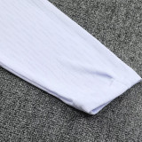 25/26  PSG White Half Pull Tracksuit #B2516 (半拉链)