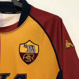 2001/2002 Roma Home Retro Soccer Jersey