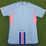 24/25 Algeria Blue Pink Special Edition  Player Version Soccer Jersey A30
