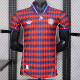 25/26 Bayern Ｇrid Blue& Red Edition Player Version Soccer Jersey