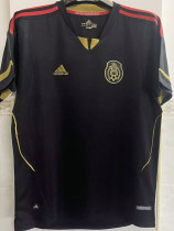2011/2012 Mexico Away Black Retro Soccer Jersey