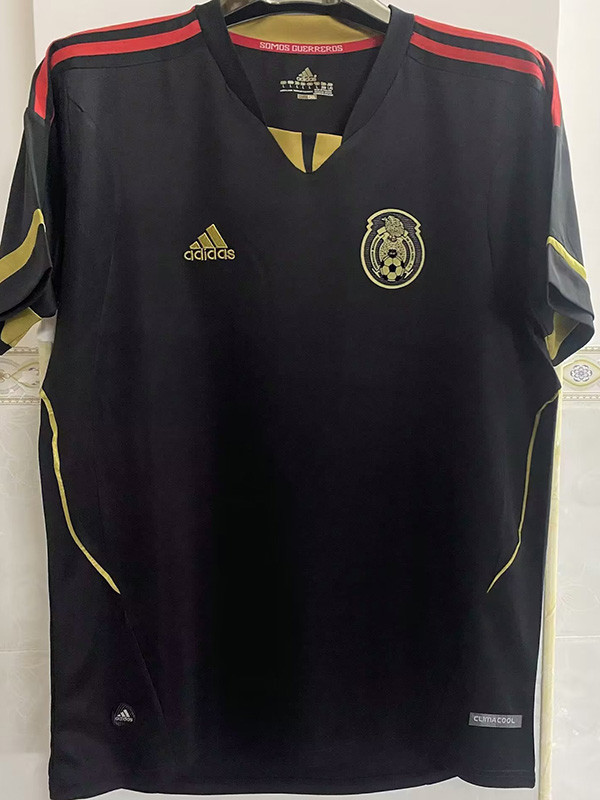 2011/2012 Mexico Away Black Retro Soccer Jersey
