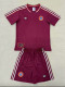 25/26 Bayern Red Retro Kids  Soccer Jersey