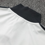 24/25 JUV Light Grey Retro Edition Kids Jacket Tracksuit #E958