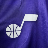 23/24 Jazz  Purple City Edition Top Quality NBA Pants（城市版）
