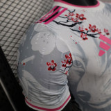 25/26 Japan White Fox Plum Blossom  Player Version  Soccer Jersey